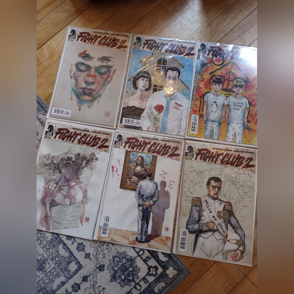 Fight Club 2 Comic Book Set 1-6 FIRST PRINT